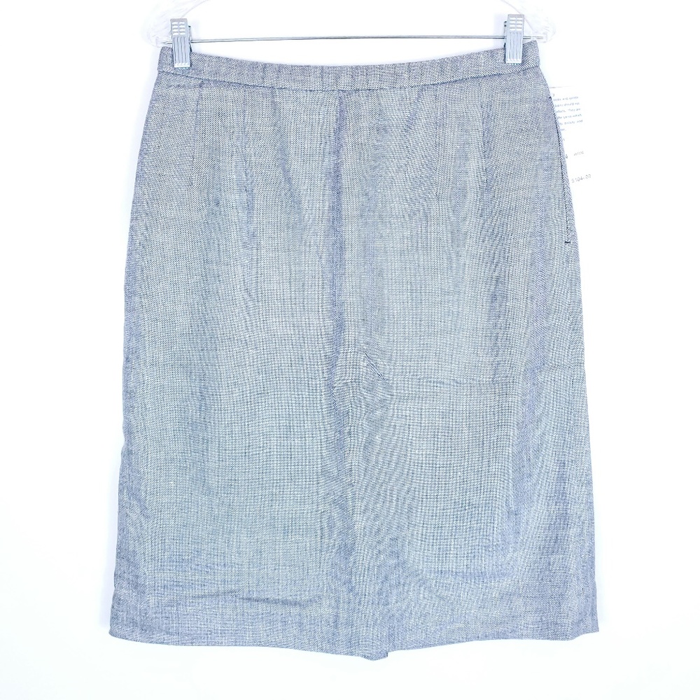 Pendleton Women Skirt Zip Button Back Pockets Size 14P - NWT